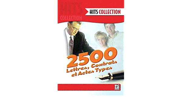 2500 lettres contrats et actes types