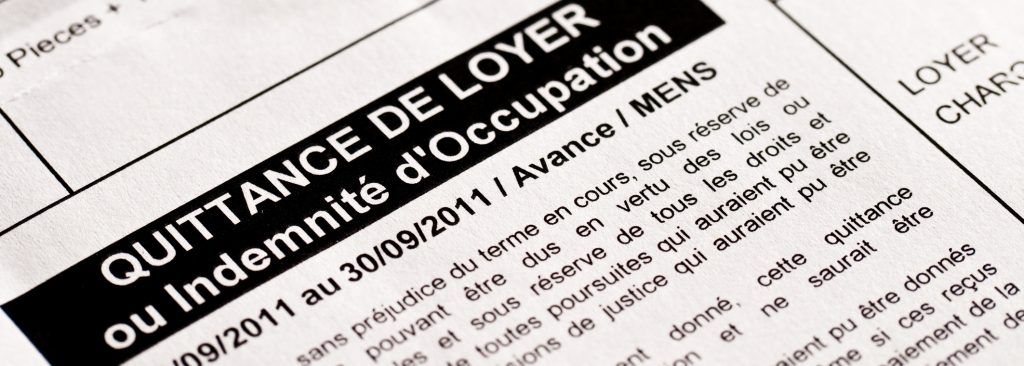 3 dernieres quittances de loyer