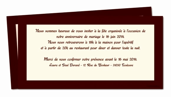 anniversaire modele de texte