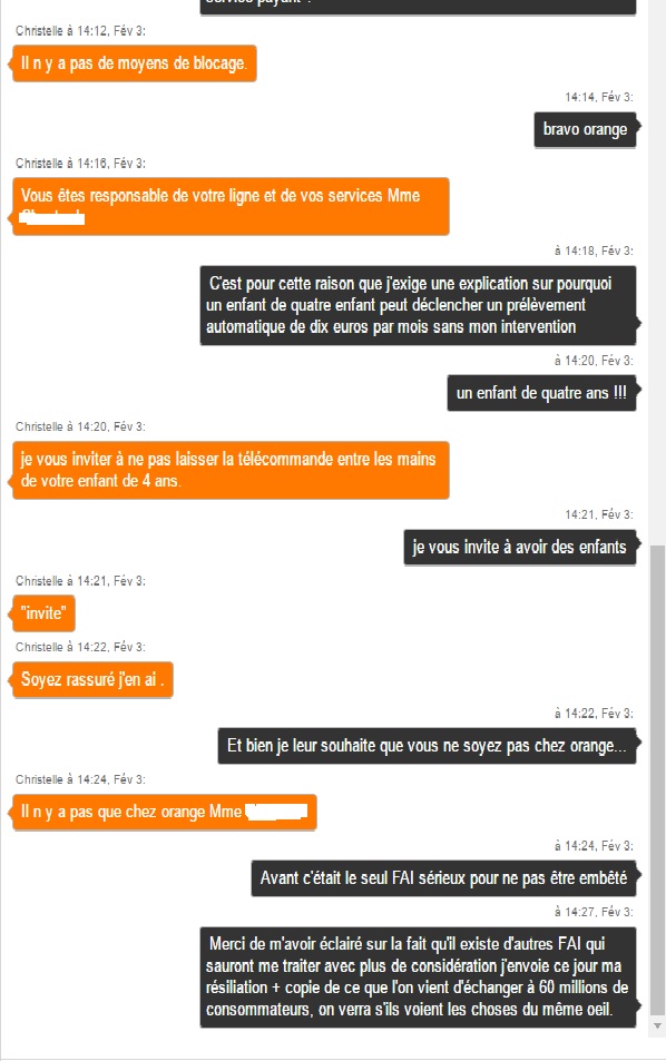 annuler prelevement automatique orange