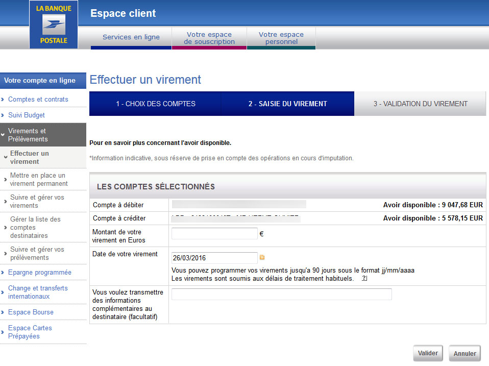 arreter prelevement automatique banque postale