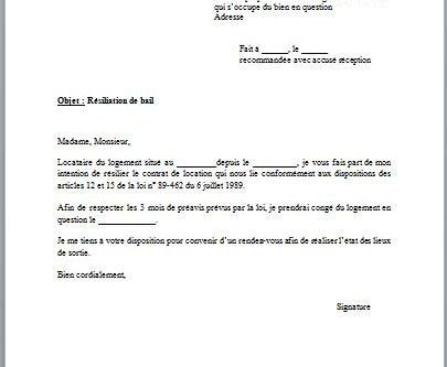 attestation de desistement