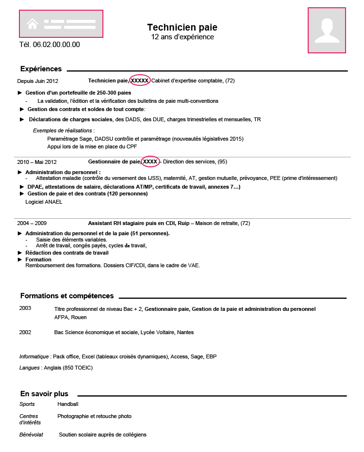 attestation de recherche d'emploi