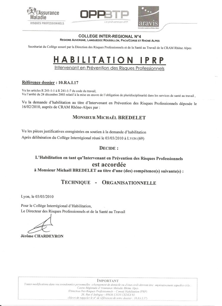 autorisation exemple