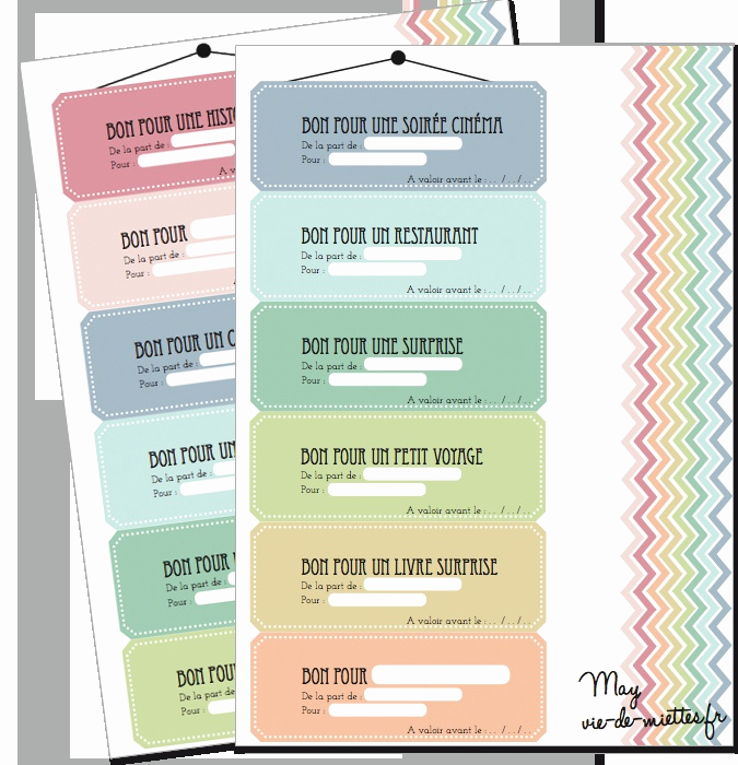 bon a valoir exemple