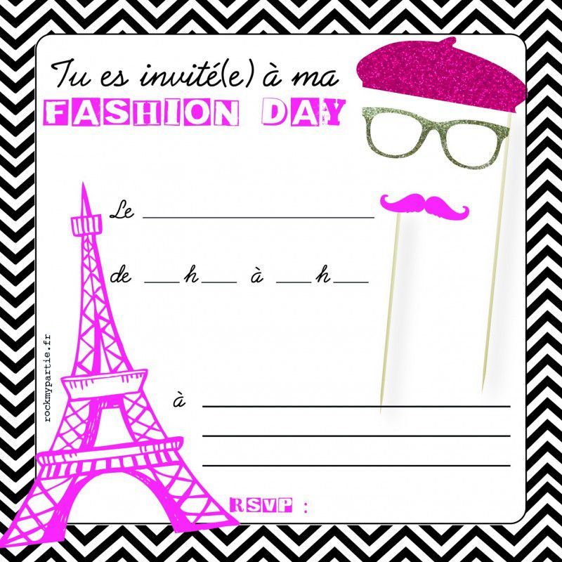 carte d'invitation gratuite