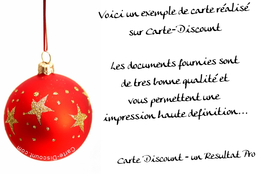 carte de noel modele