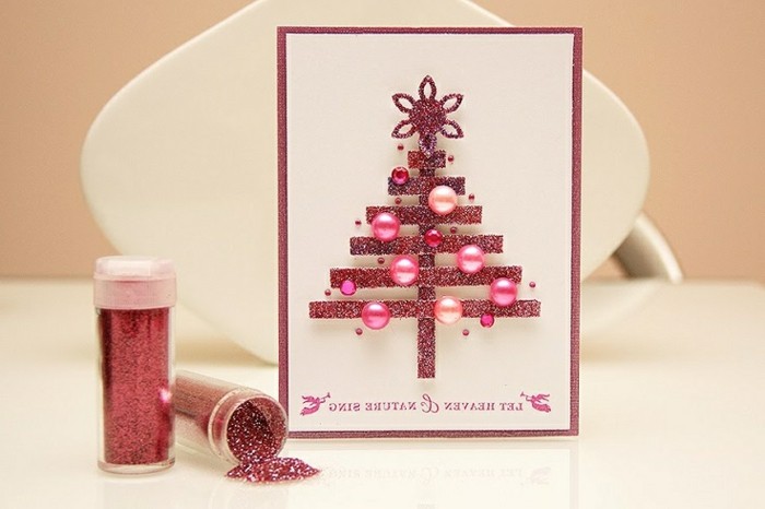 carte de noel modele