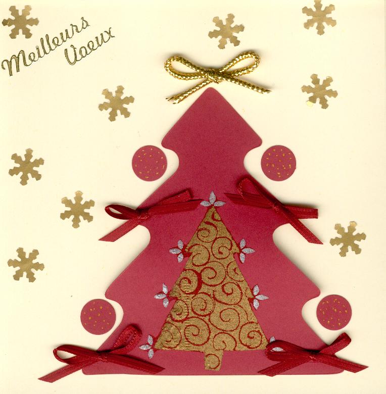 carte de noel modele