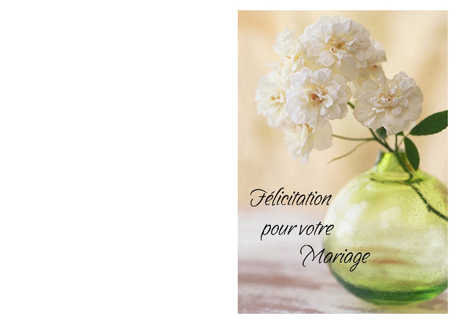 carte mariage felicitation gratuite