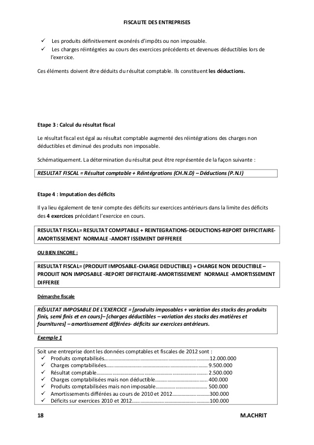 certificat de non imposition maroc