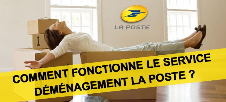 changement domicile poste