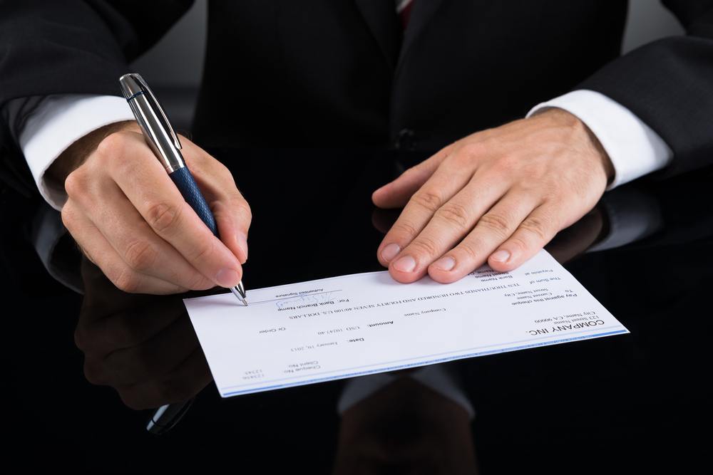 cheque perdu par la banque
