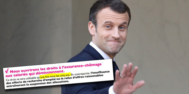 chomage pour demission