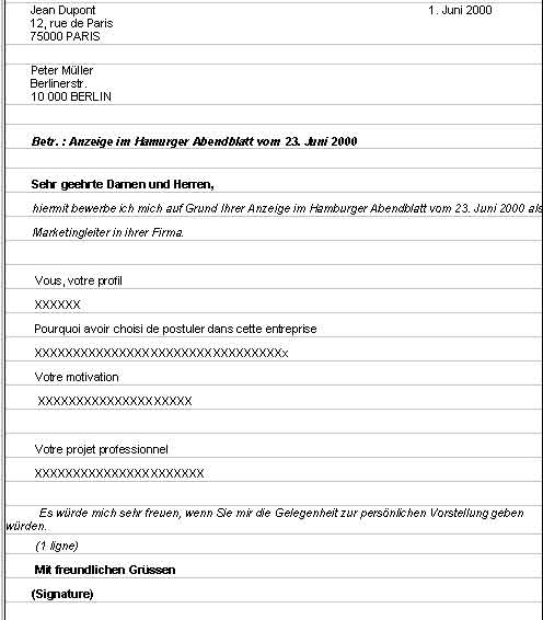 comment faire un cv et une lettre de motivation pdf
