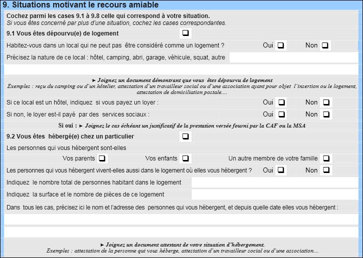 comment faire une lettre d'hebergement