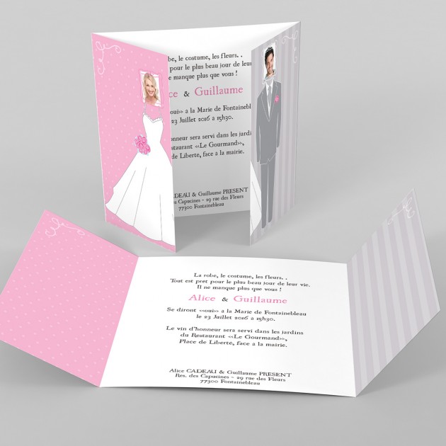 comment rediger une carte de mariage