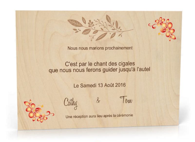 comment rediger une carte de mariage
