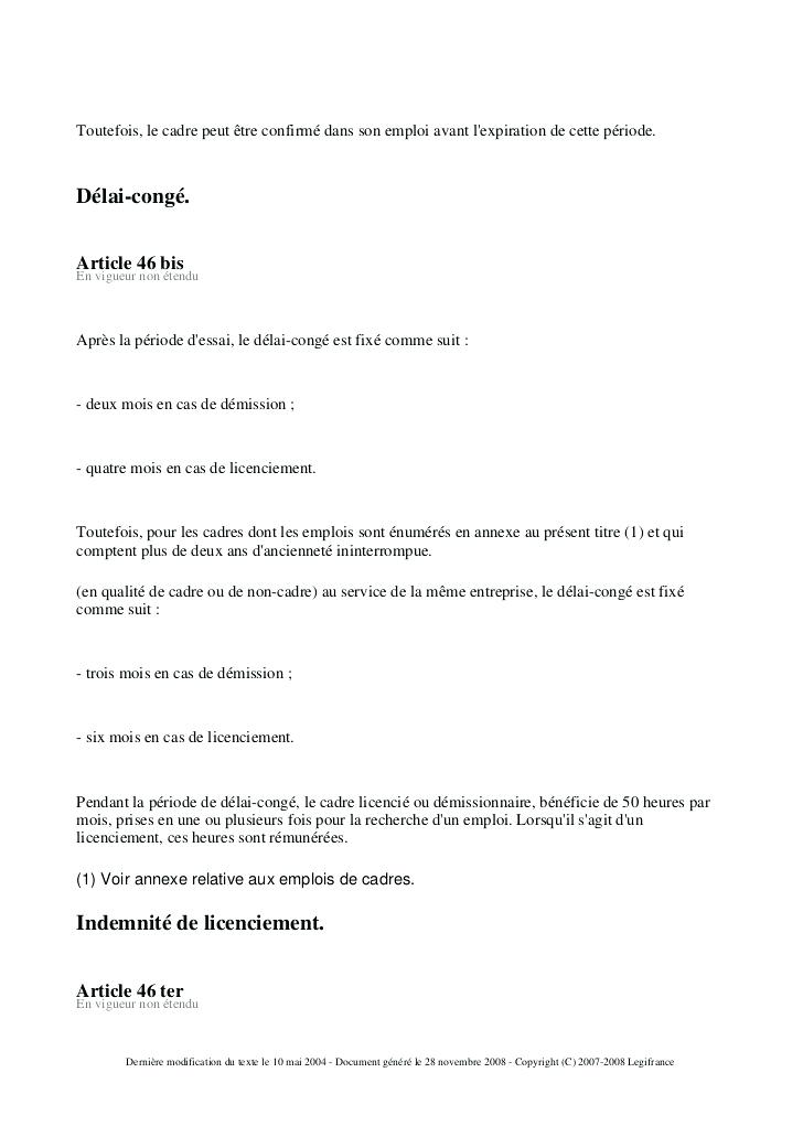 conge paternite preavis demission