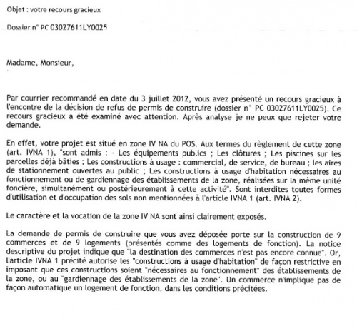 contestation avertissement