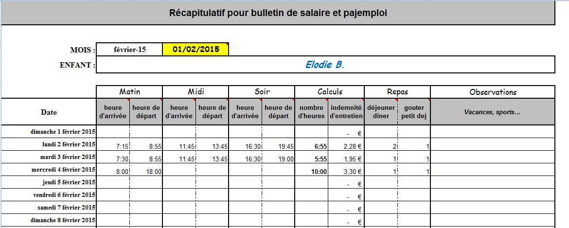contrat nourrice agree a imprimer