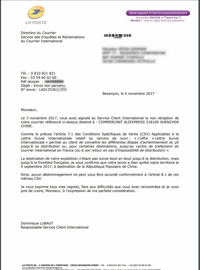 courrier contestation cpam
