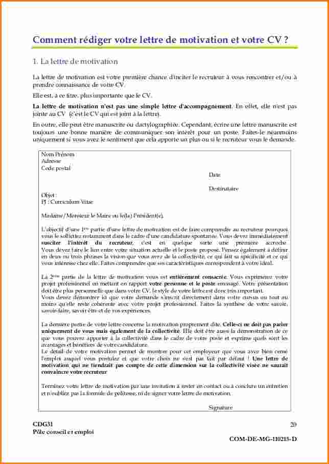 courrier de demande de mutation fonction publique territoriale