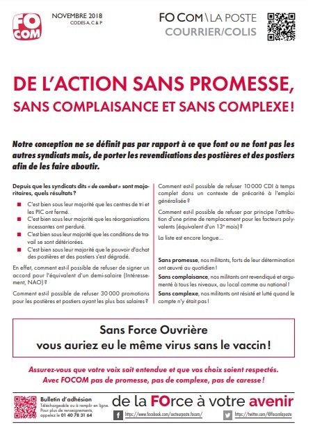 courrier de revendication