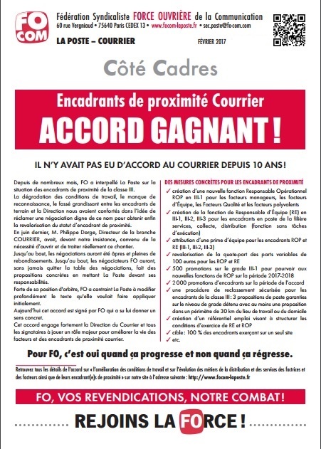 courrier de revendication