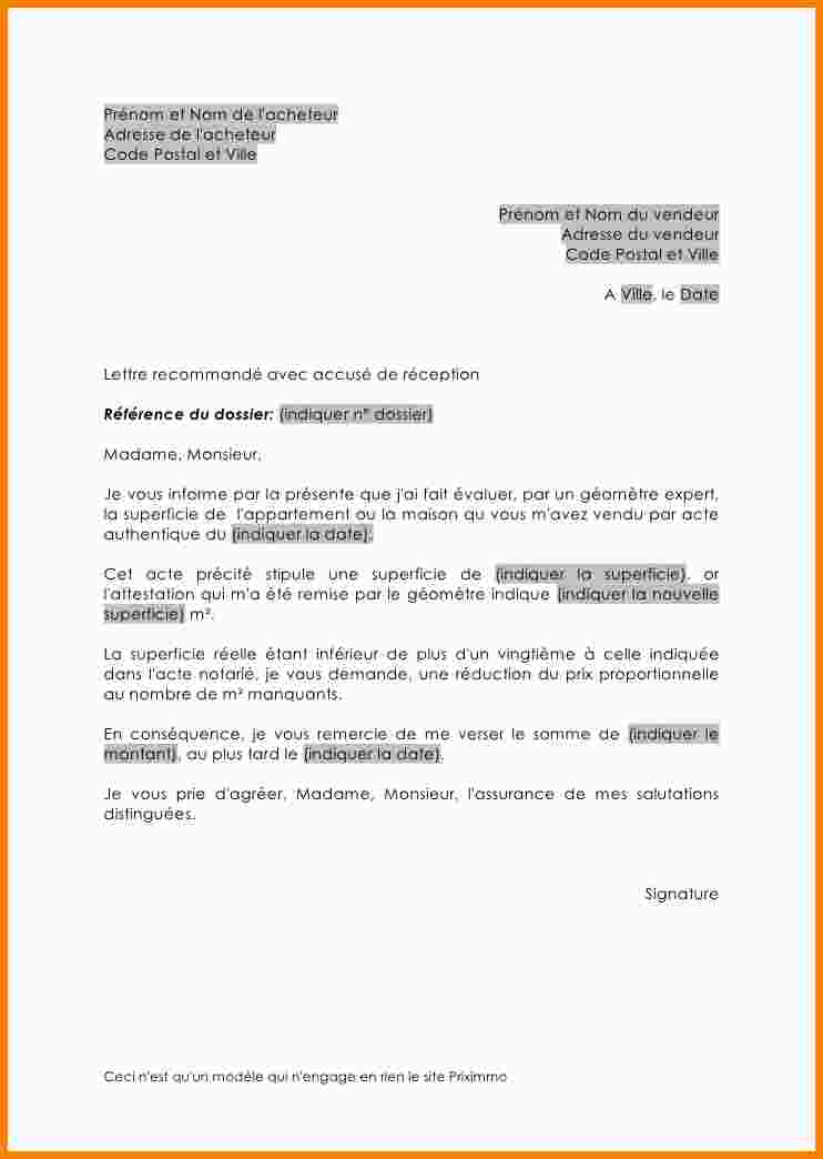 courrier pouvoir de representation
