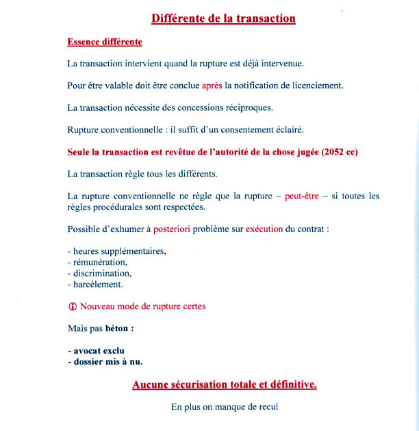 courrier refus rupture conventionnelle