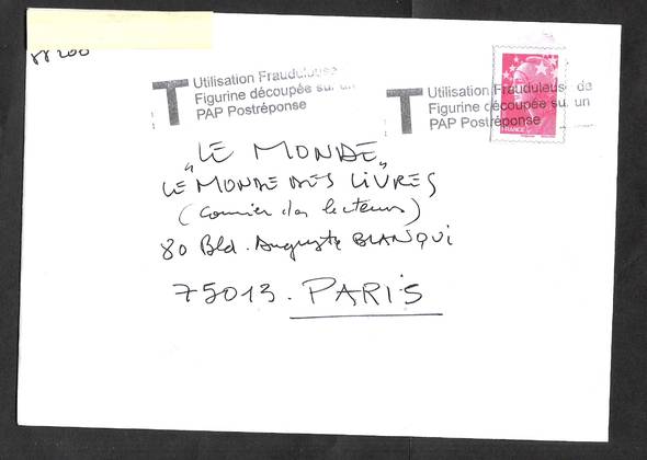 courrier taxe