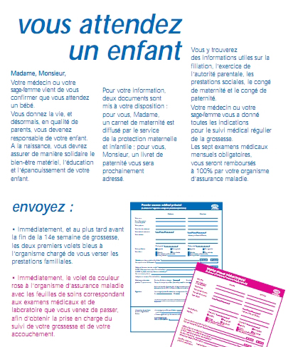 declaration grossesse education nationale