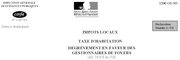 declaration habitation