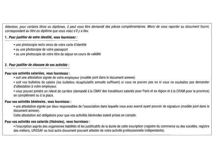 declaration sur l'honneur de non activite salariee