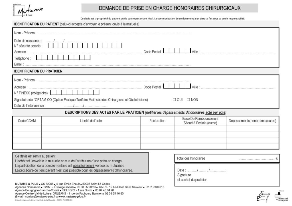 demande d honoraires