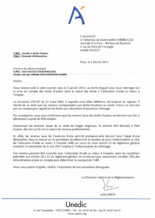 demande d'indemnisation pole emploi