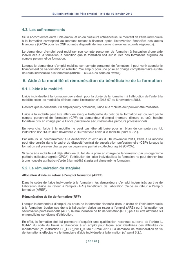 demande d'indemnisation pole emploi