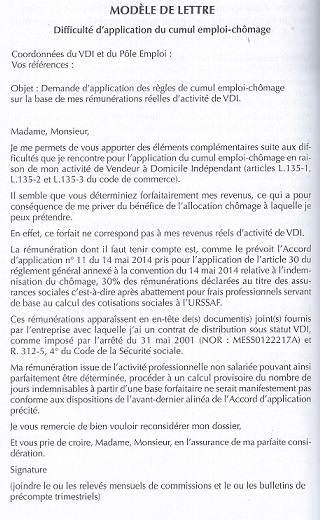 demande d'indemnisation pole emploi