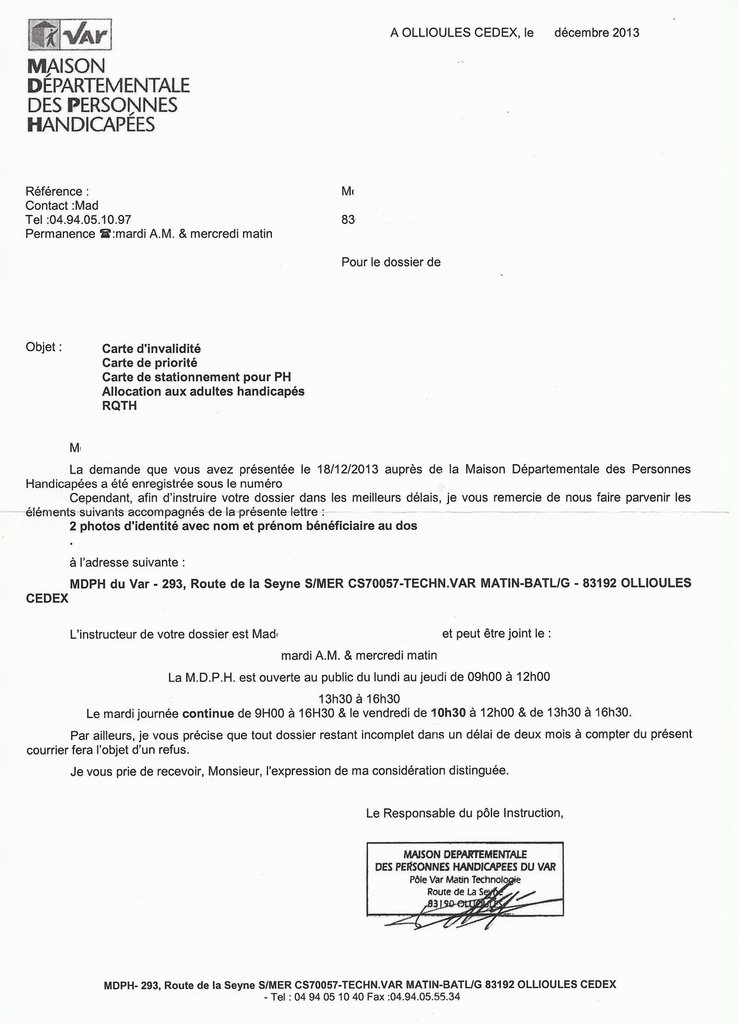 demande de rendez vous lettre type