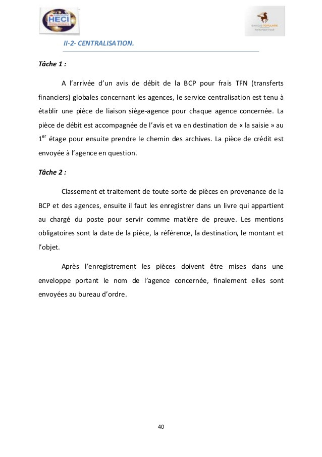 demande de stage au sein d une banque