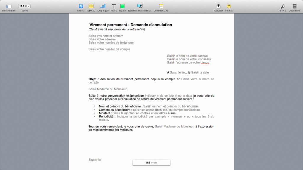 demande de virement occasionnel la banque postale pdf