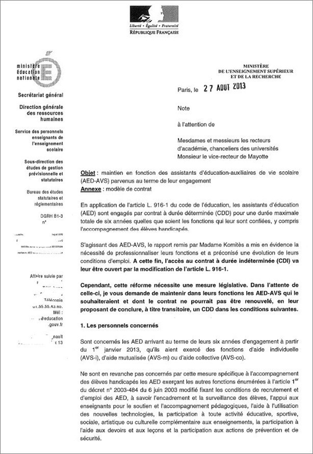 demission en conge parental