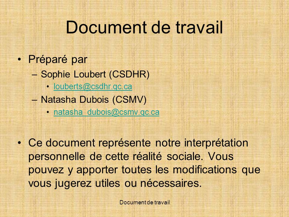 document pouvoir