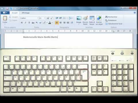 ecrire un courrier sur ordinateur