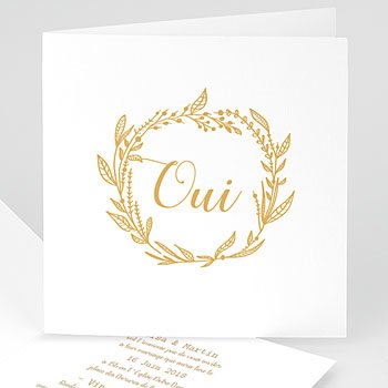 ecrire une carte de mariage