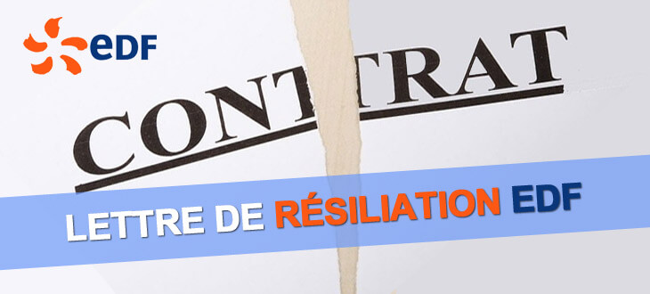 edf resilier abonnement