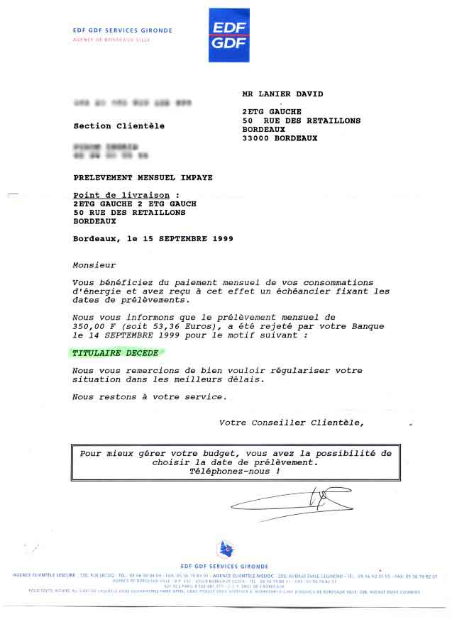 edf resilier abonnement