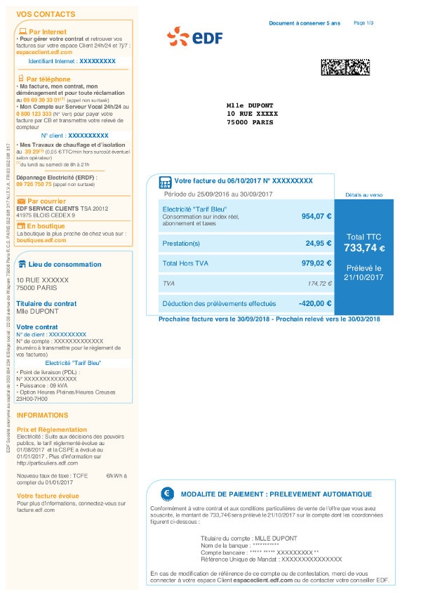 edf resilier abonnement