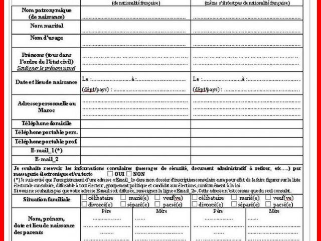 etat des lieu modele